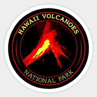 Hawaii Volcanoes National Park Shirt Camping Hiking Sticker